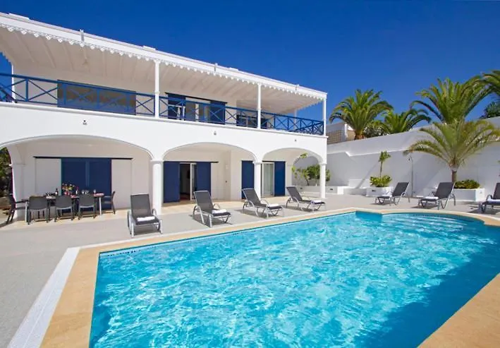 Villa Puerto Calero Marina Is A Beautiful 5 Bedroom Villa In Puerto Calero With Heated Pool